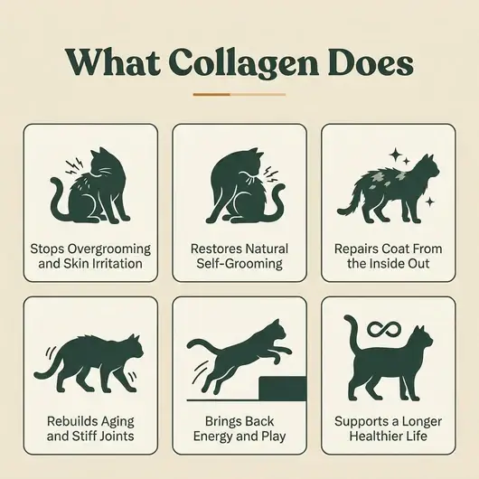 HappyWags™ Liquid Collagen For Cats