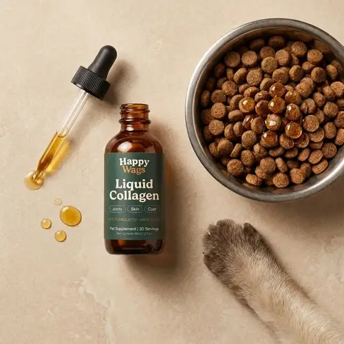 HappyWags Liquid Collagen For Cats