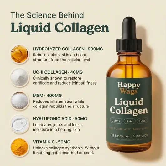 HappyWags™ Liquid Collagen For Cats